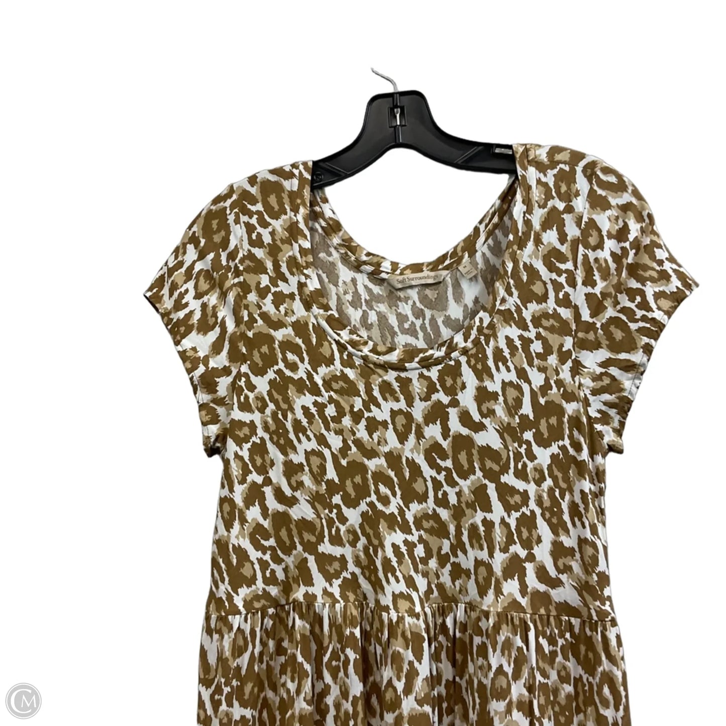 Dress Casual Maxi By Soft Surroundings In Brown, Size: M
