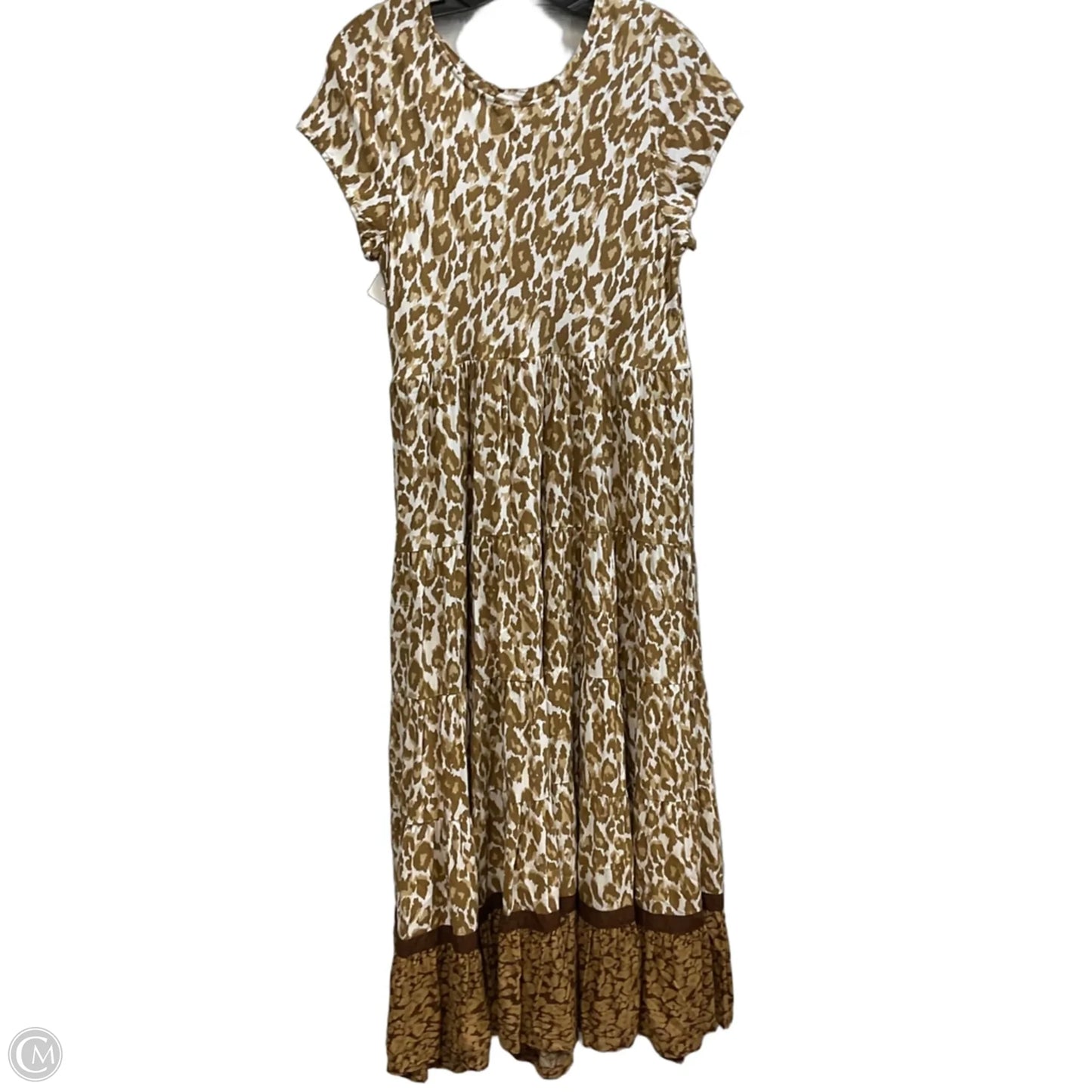 Dress Casual Maxi By Soft Surroundings In Brown, Size: M