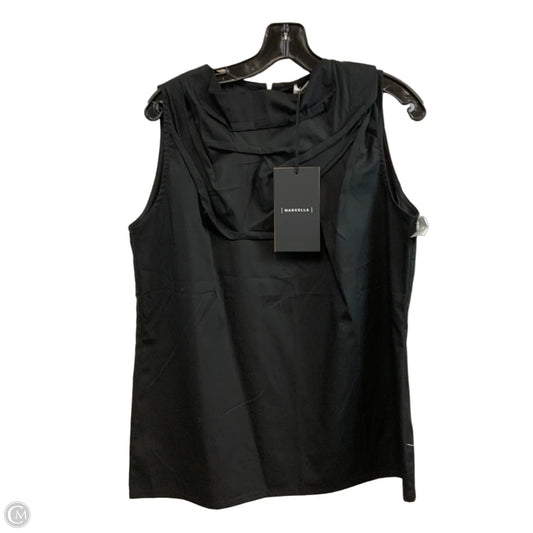 Blouse Sleeveless By MARCELLA In Black, Size: M