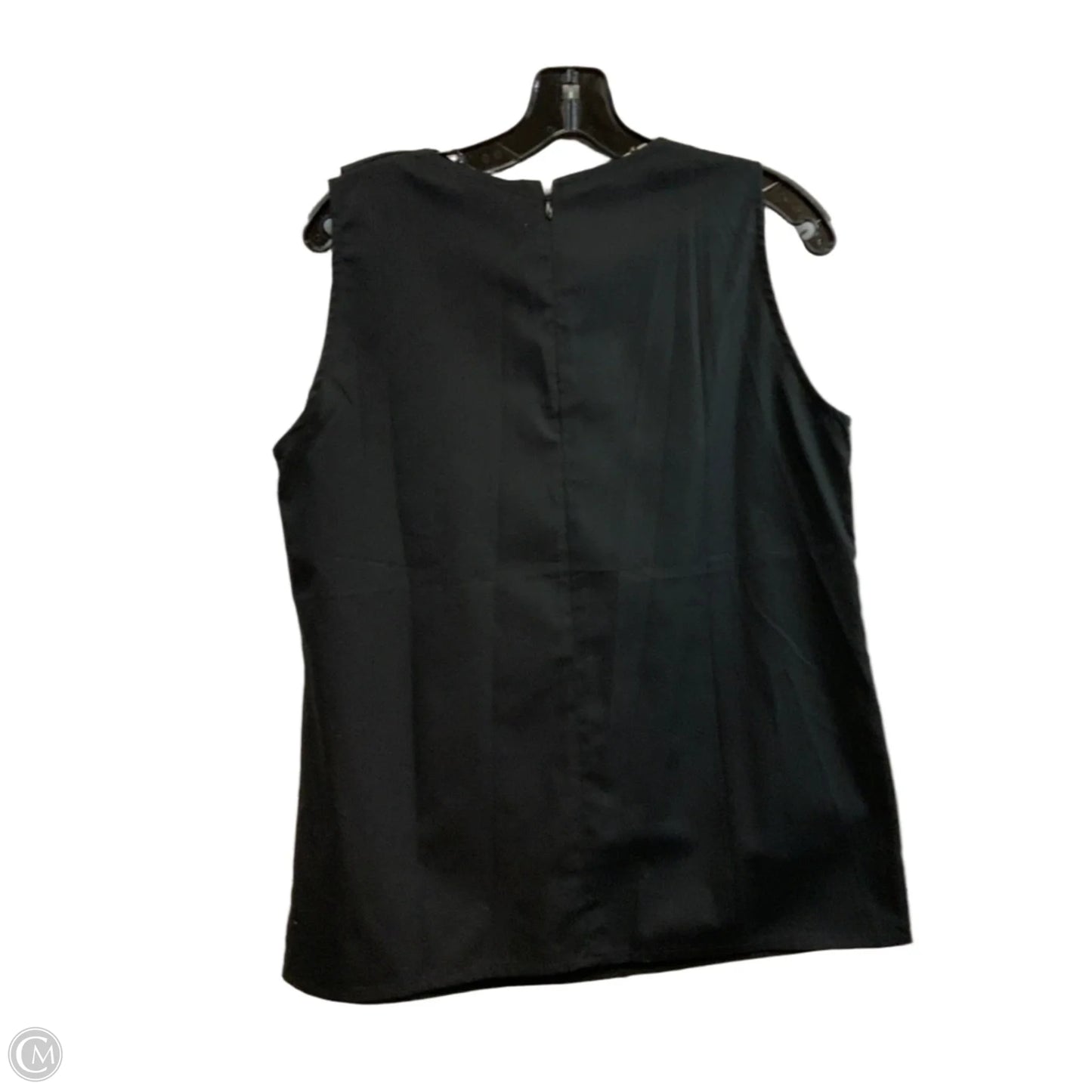 Blouse Sleeveless By MARCELLA In Black, Size: M