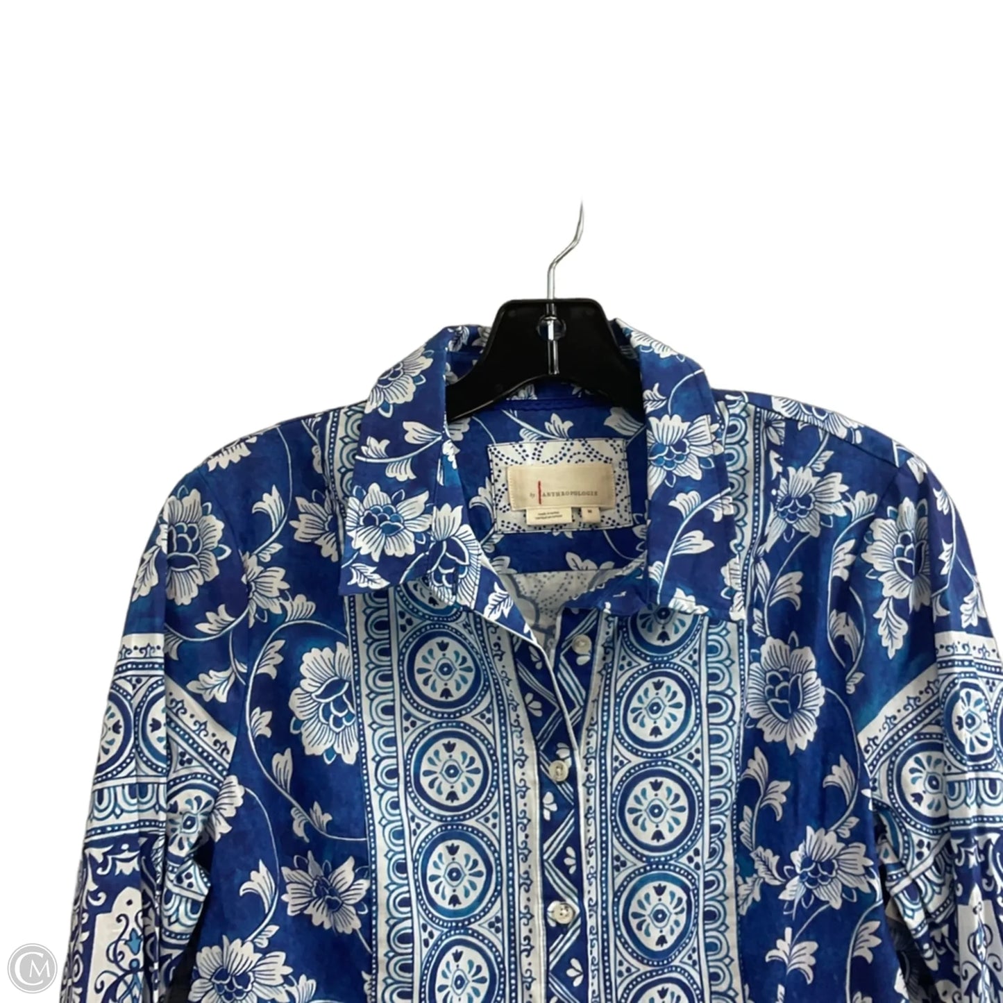 Dress Casual Short By Anthropologie In Blue, Size: M