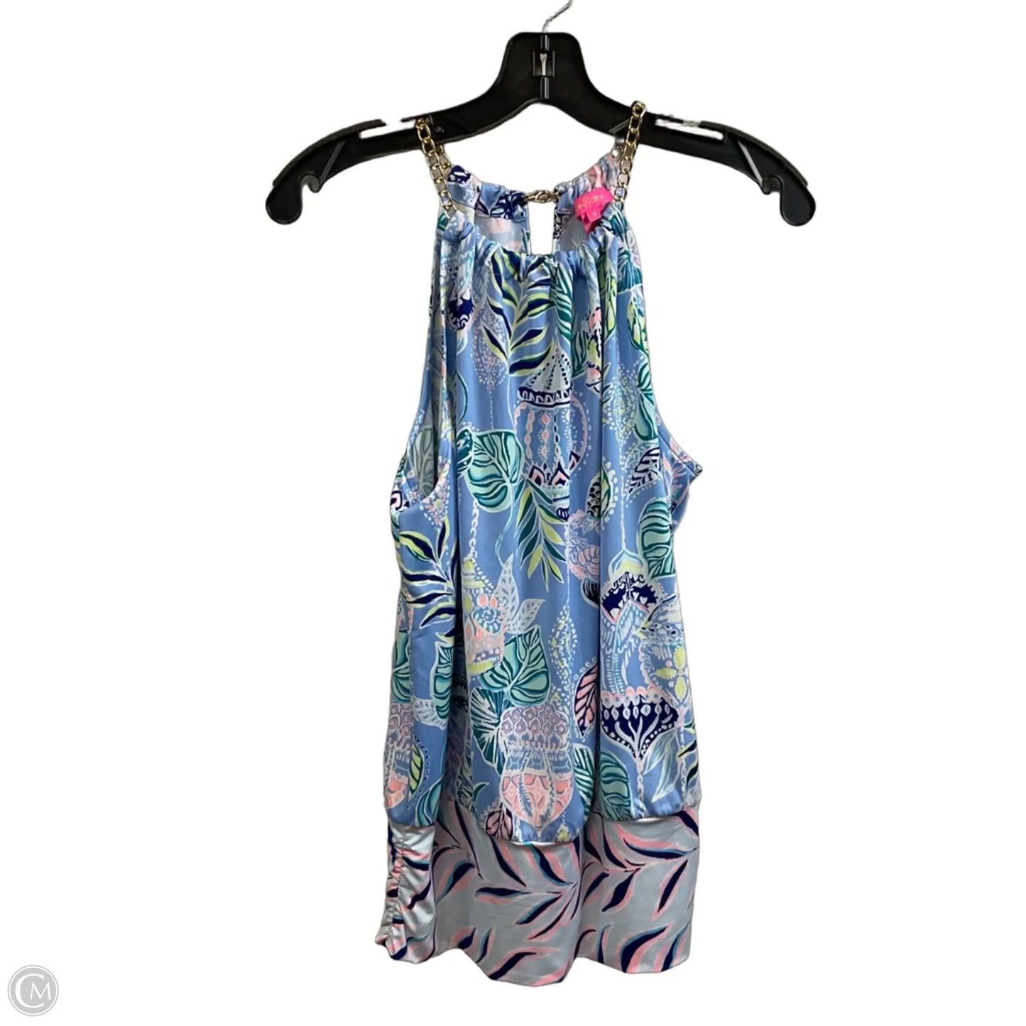 Top Sleeveless By Lilly Pulitzer In Blue, Size: S