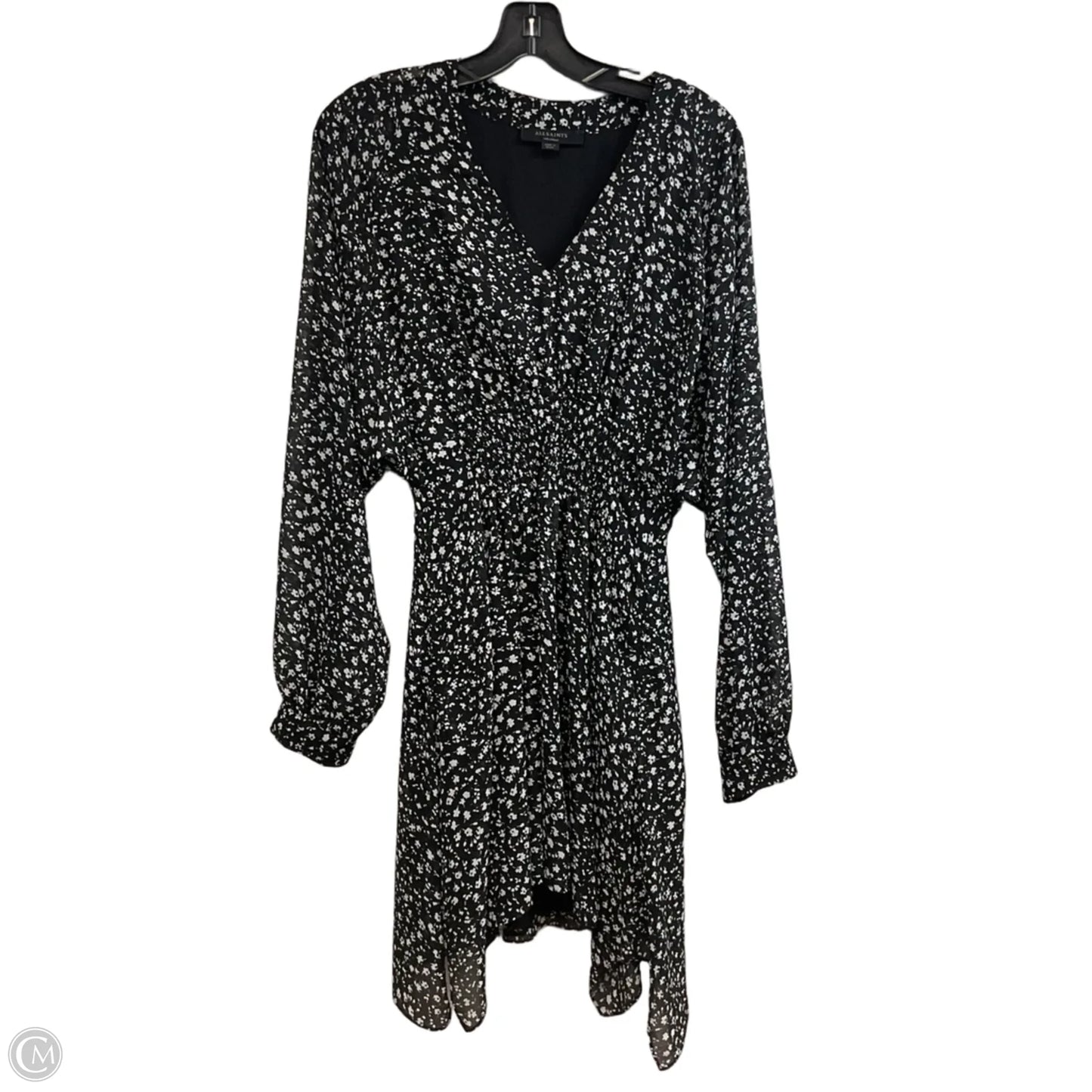 Dress Designer By All Saints In Black, Size: M