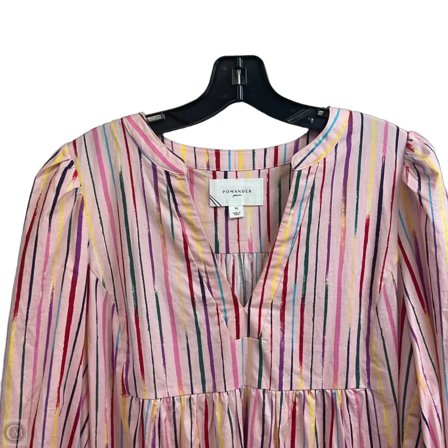 Dress Casual Short By Pomander Place In Pink, Size: M