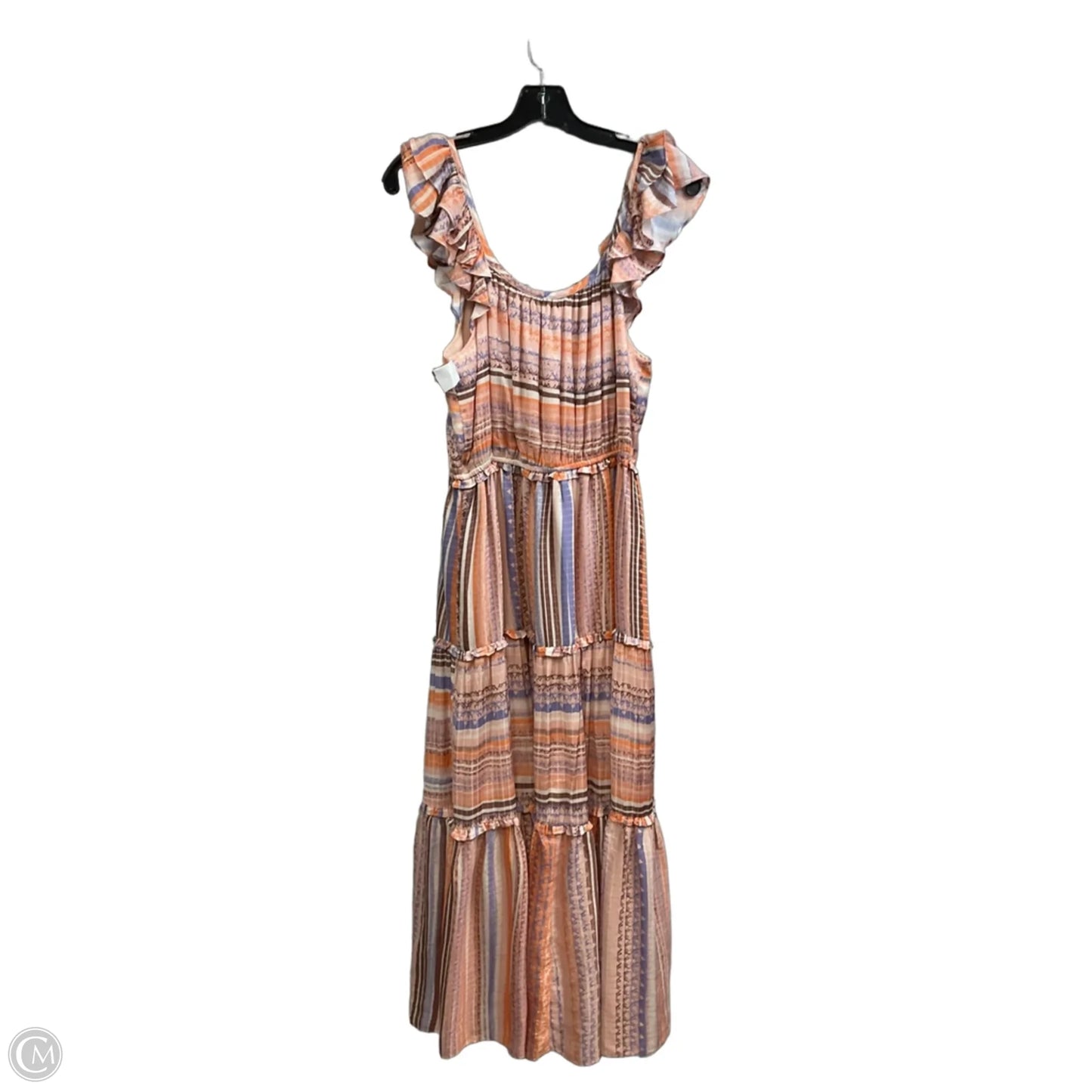 Dress Casual Maxi By Current Air In Brown, Size: M