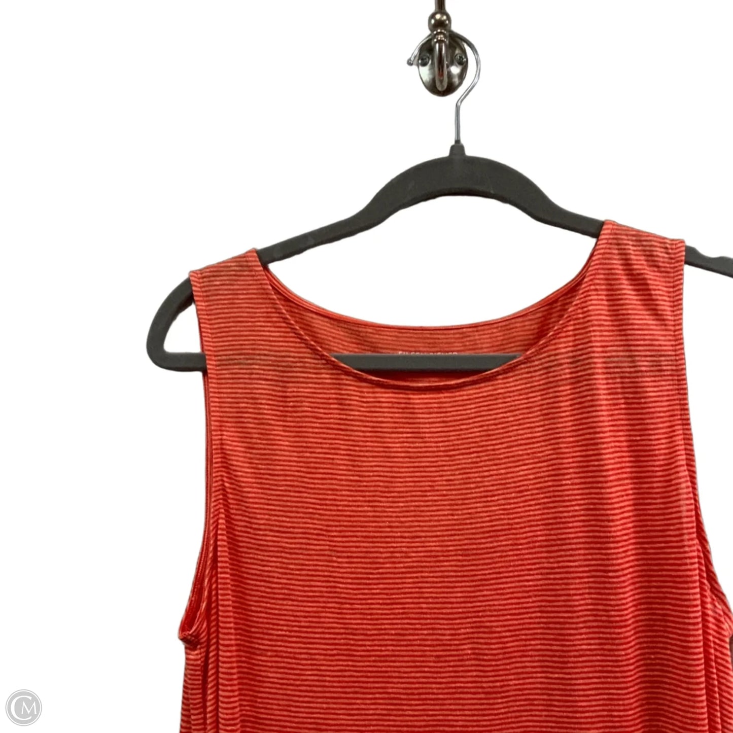 Dress Casual Short By Eileen Fisher In Orange, Size: Mp