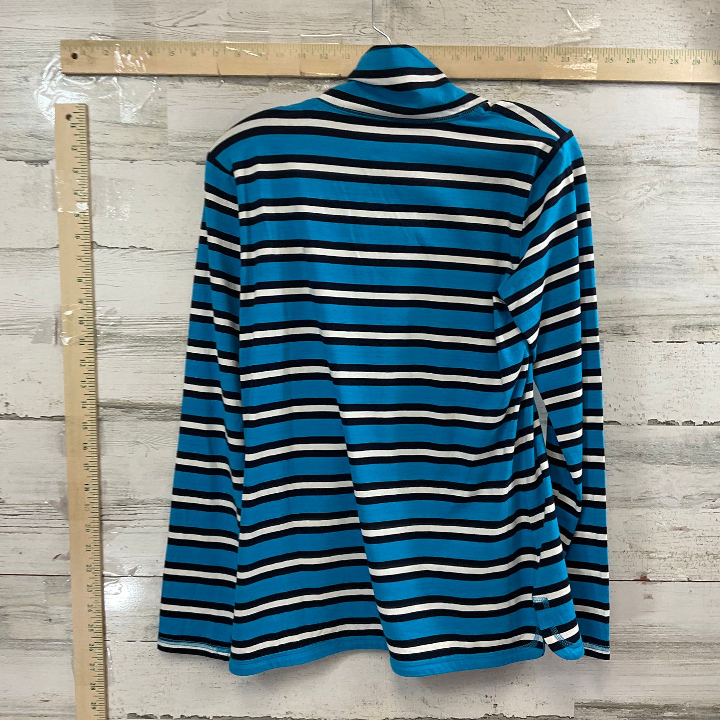 Top Long Sleeve By Talbots In Blue, Size: S