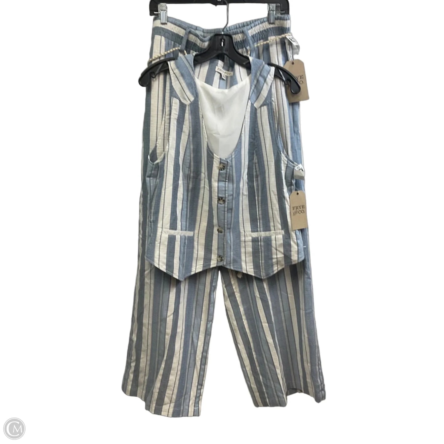 Pants Set 2pc By Frye And Co In Blue, Size: Xl