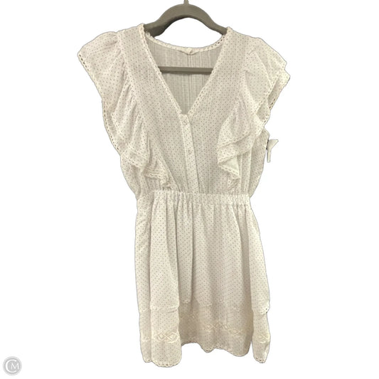 Dress Casual Short By Maisie In White, Size: Xs