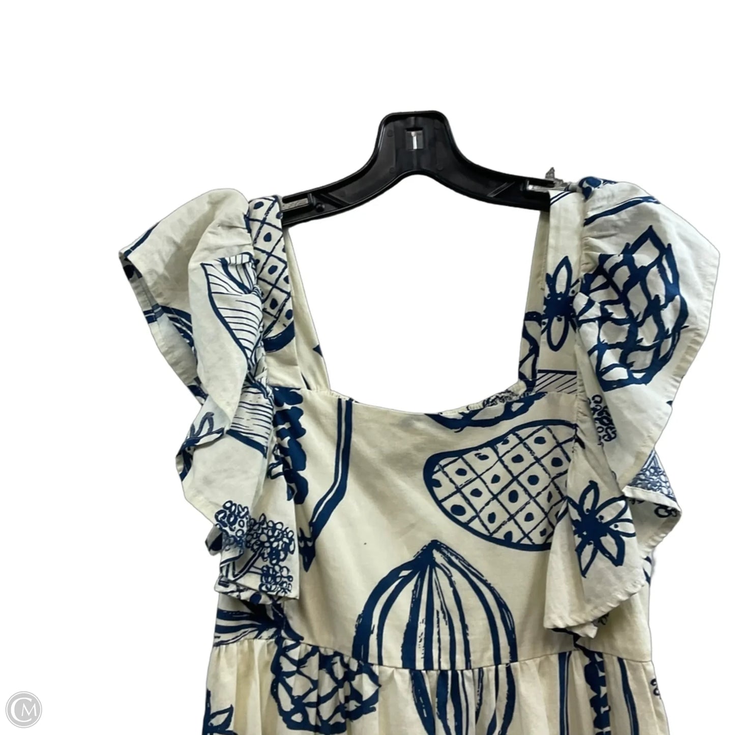 Dress Casual Short By Entro In Cream, Size: M