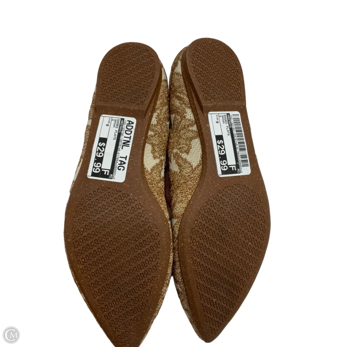 Shoes Flats By Rothys In Brown, Size: 9