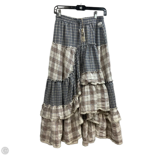 Skirt Midi By Easel In Blue, Size: S