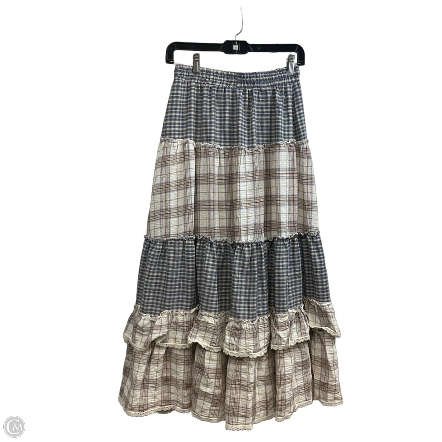 Skirt Midi By Easel In Blue, Size: S
