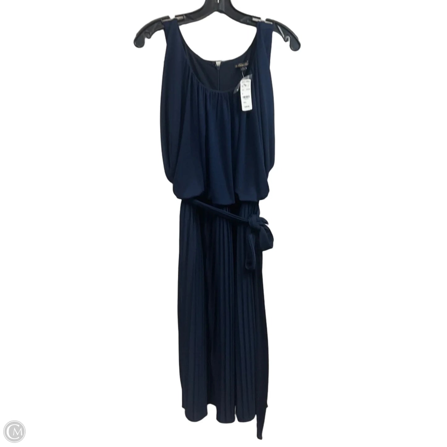 Dress Casual Midi By Brooks Brothers In Blue, Size: S