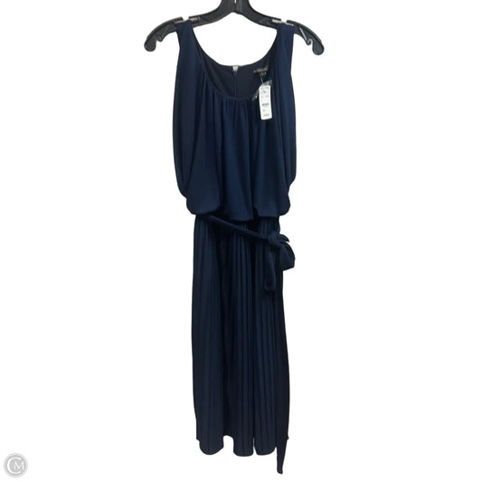 Dress Casual Midi By Brooks Brothers In Blue, Size: S