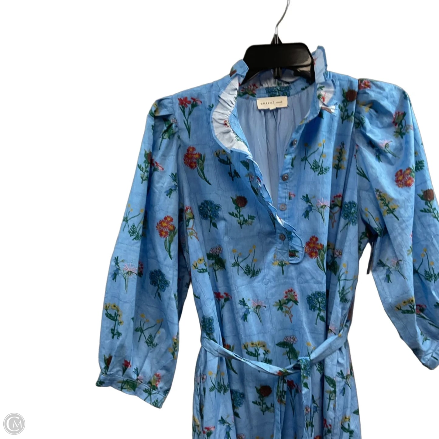 Dress Casual Maxi By Entro In Blue, Size: S