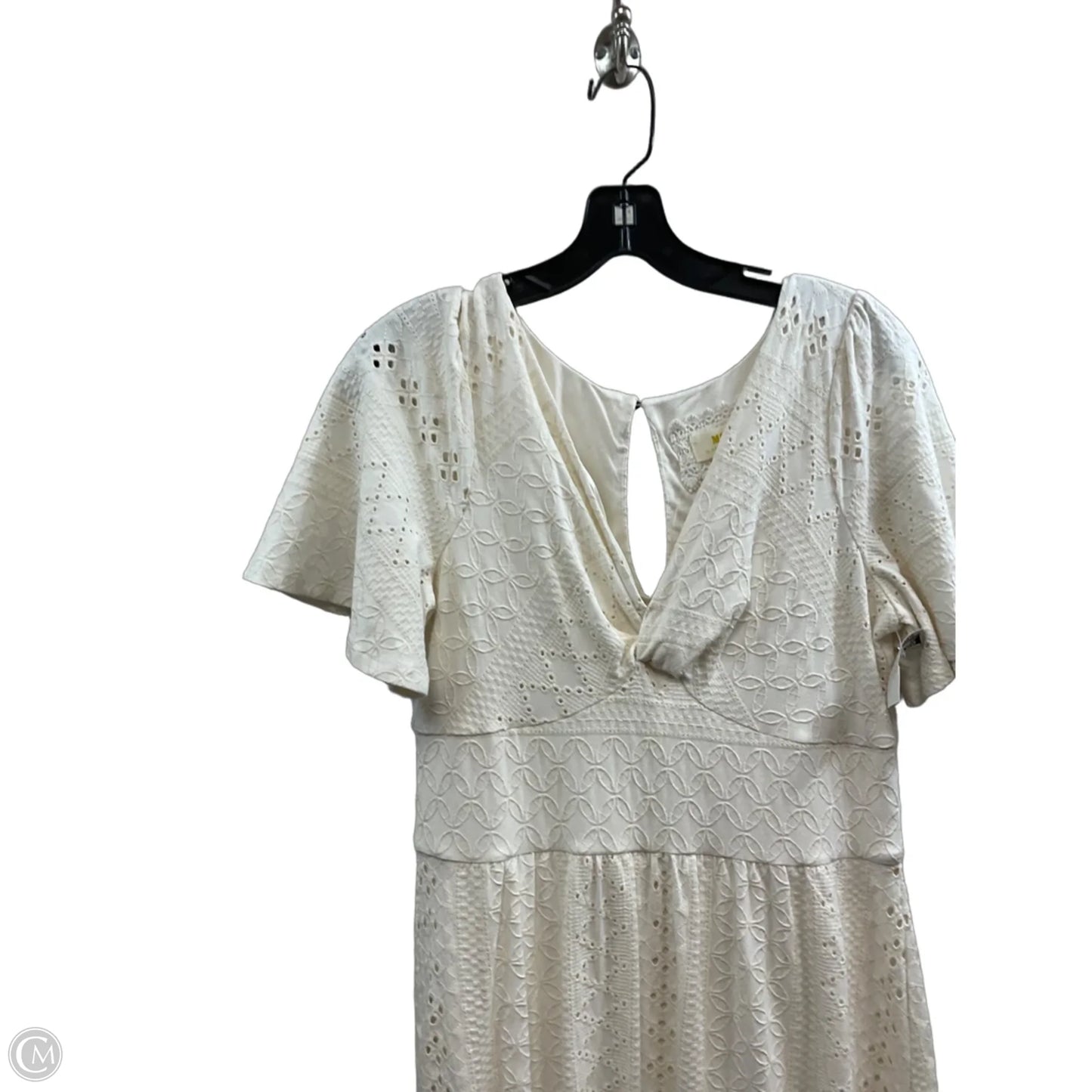 Dress Casual Maxi By Maeve In Cream, Size: M