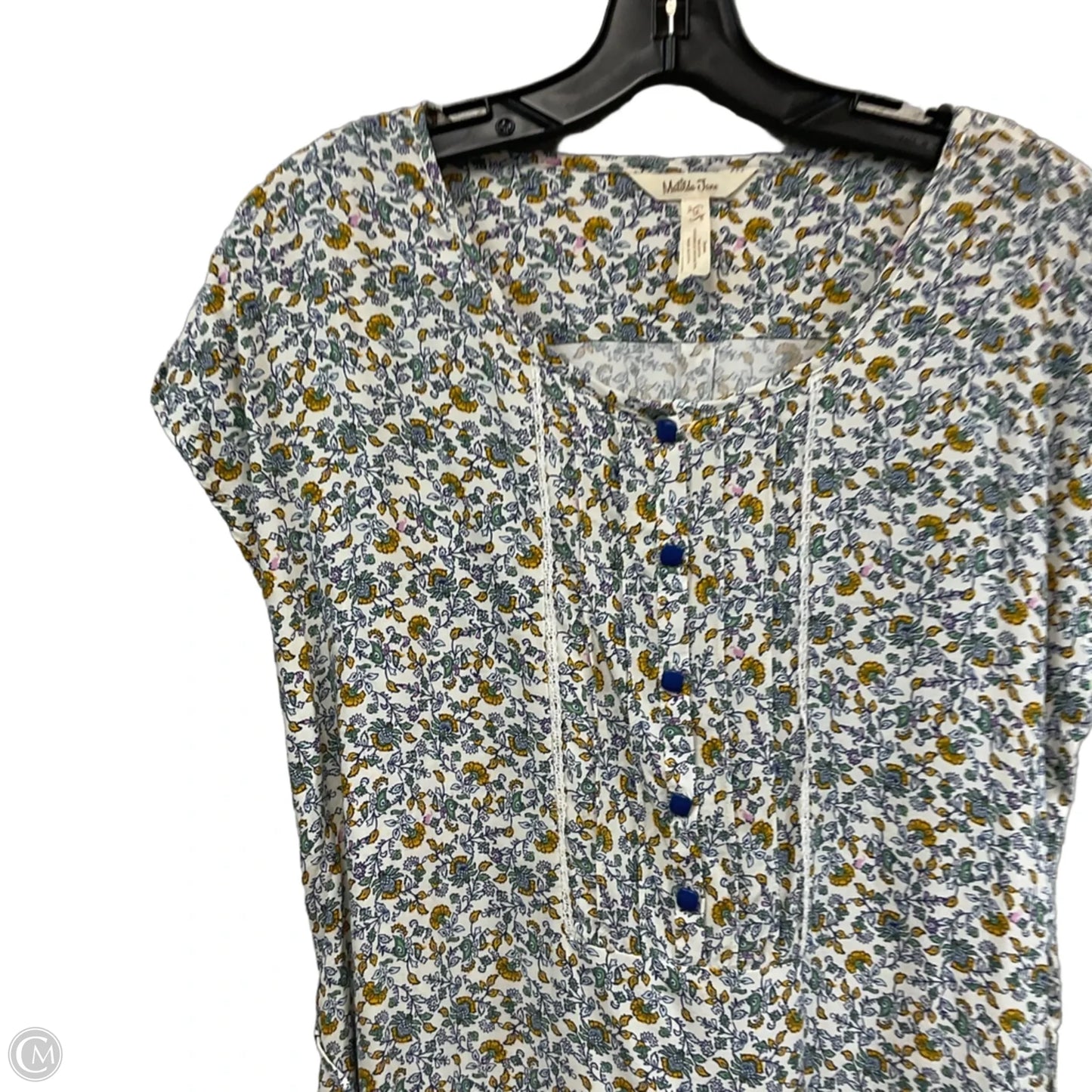 Dress Casual Short By Matilda Jane In Blue, Size: M