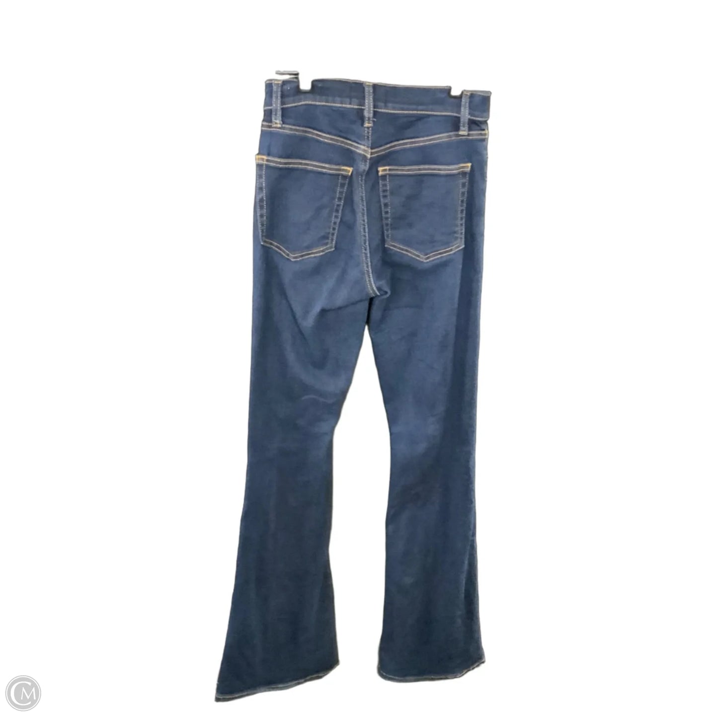Jeans Flared By Frame In Blue Denim, Size: 2