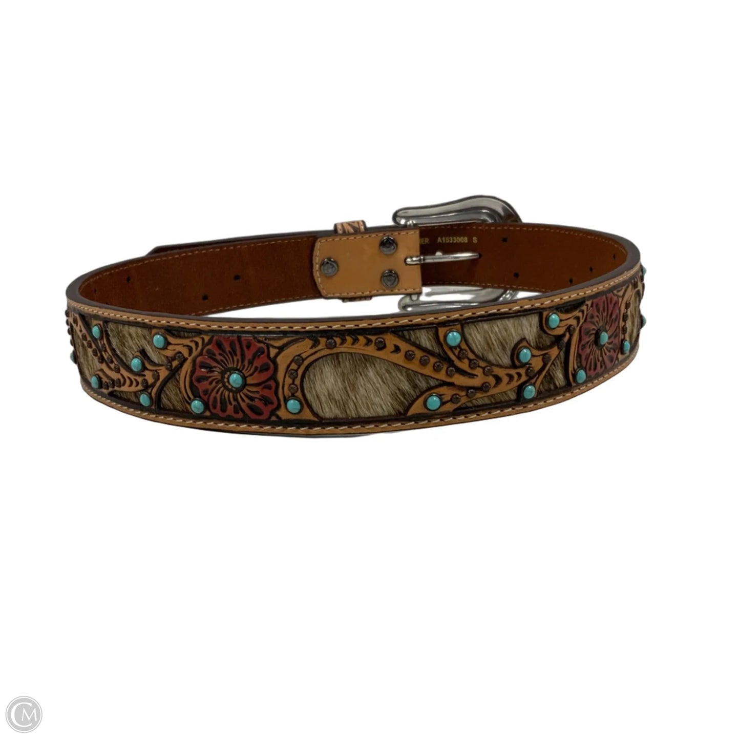 Belt Leather By Ariat, Size: Small