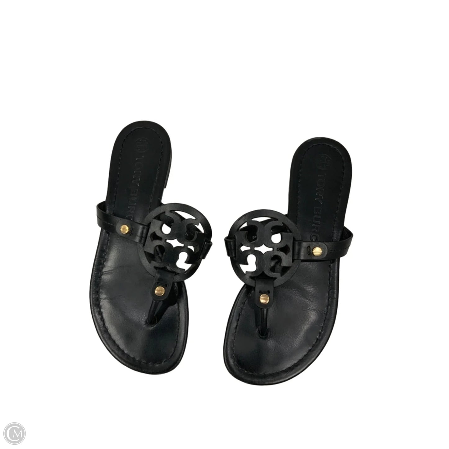 Sandals Designer By Tory Burch In Black, Size: 6
