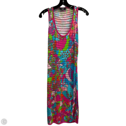 Dress Luxury Designer By Versace In Pink, Size: S