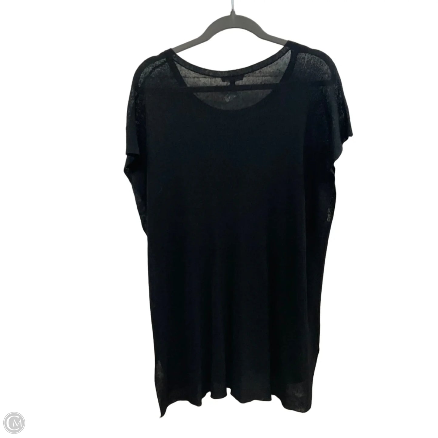 Blouse Sleeveless By Eileen Fisher In Black, Size: M