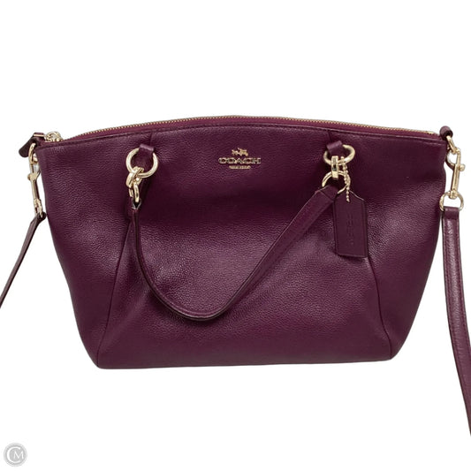 Handbag Designer By Coach, Size: Medium