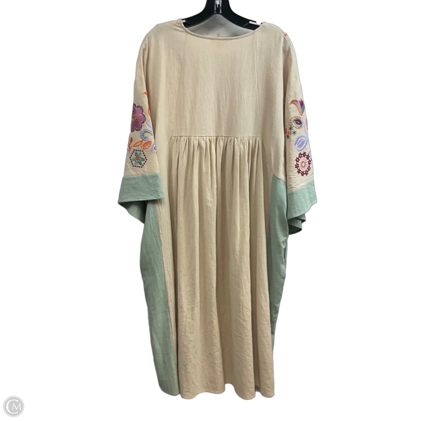 Dress Casual Midi By Easel In Beige, Size: M