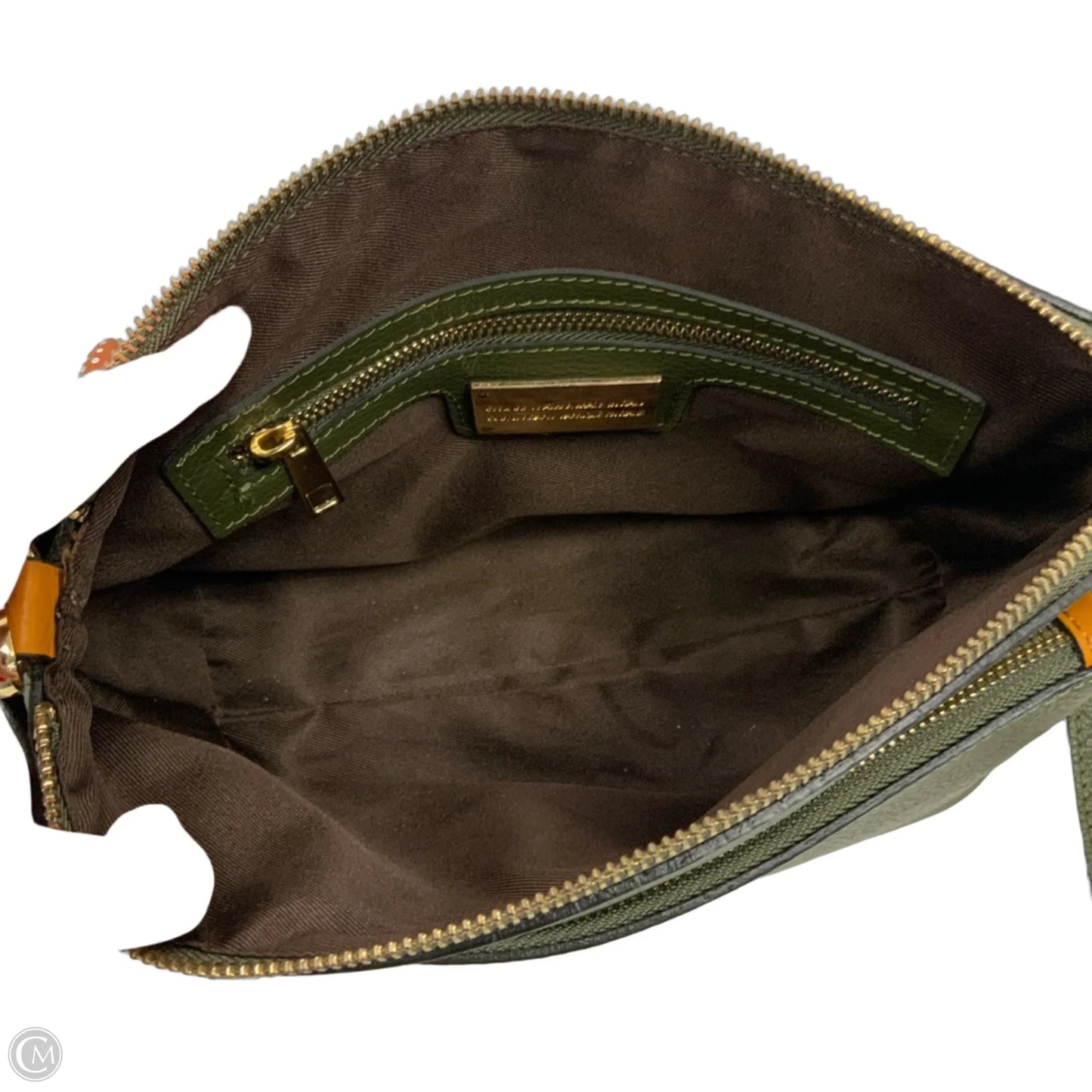 Handbag Leather By Clothes Mentor, Size: Medium