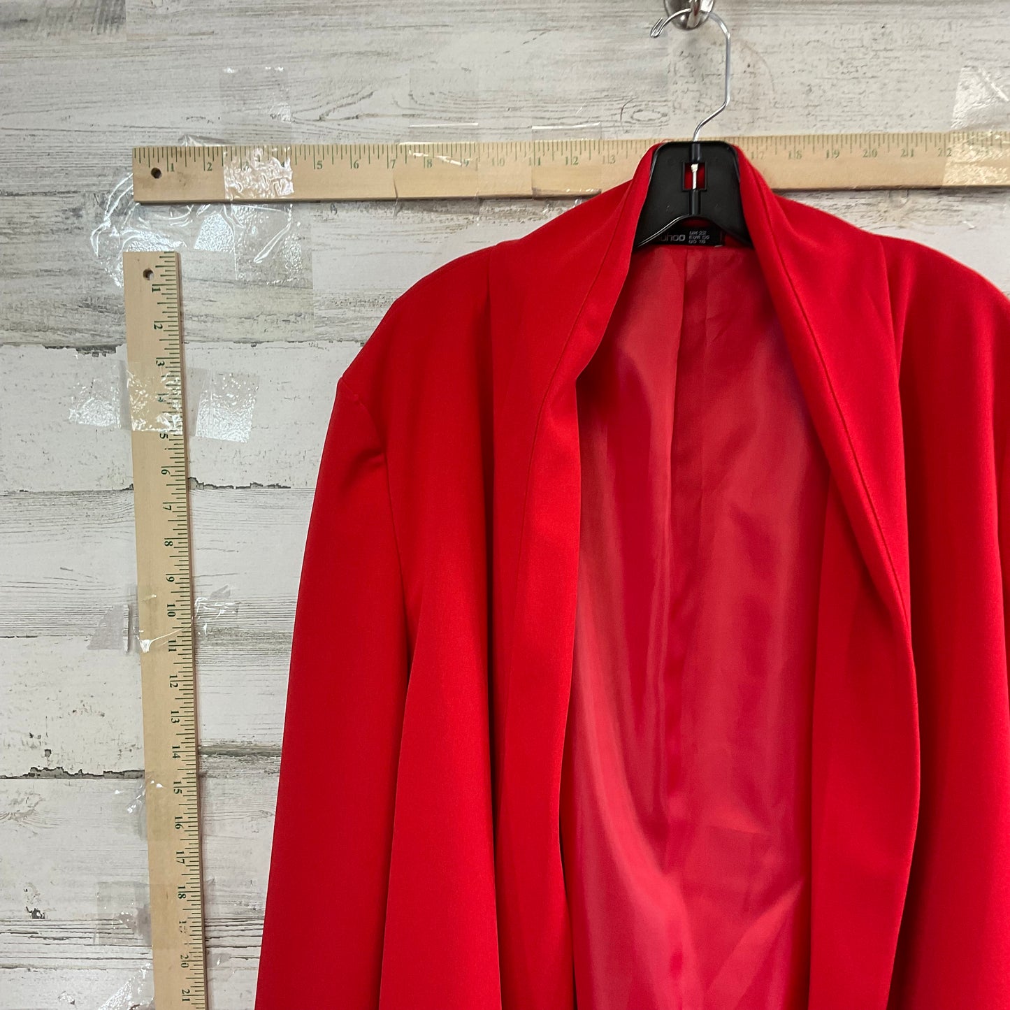 Red Blazer City Chic, Size Xxl