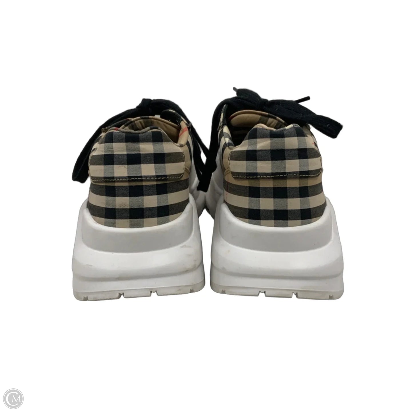 Shoes Luxury Designer By Burberry In White, Size: 9