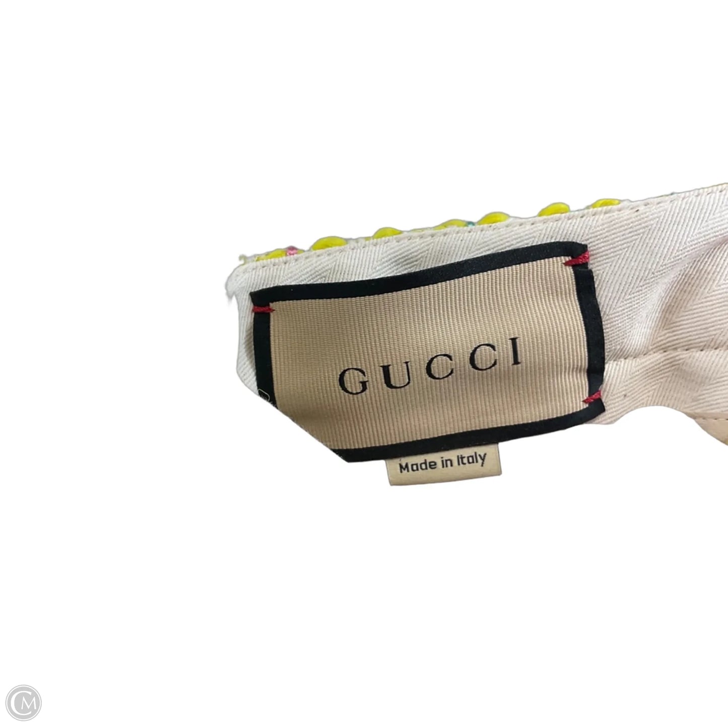 Shorts Luxury Designer By Gucci In Yellow, Size: 10