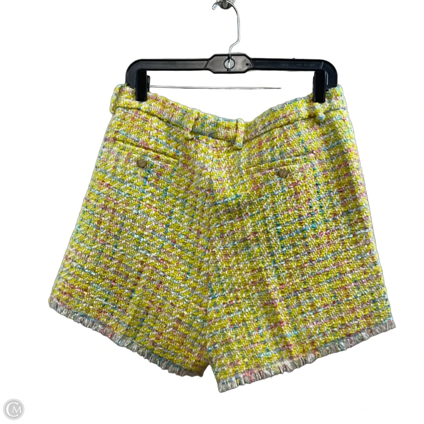 Shorts Luxury Designer By Gucci In Yellow, Size: 10