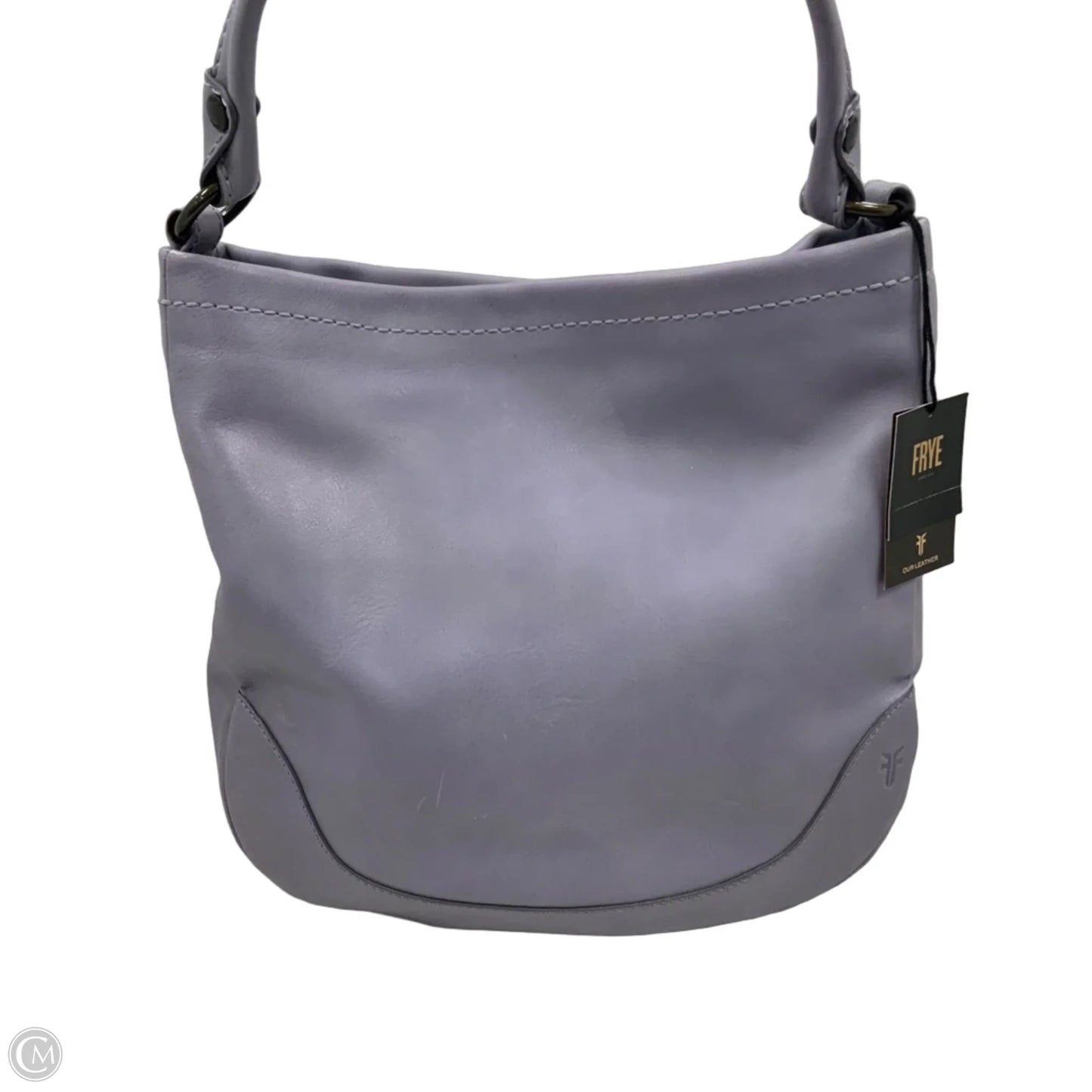 Handbag Leather By Frye, Size: Large
