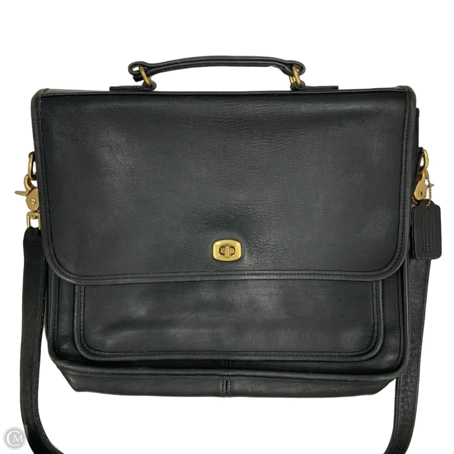 Laptop Bag Designer By Coach, Size: Large