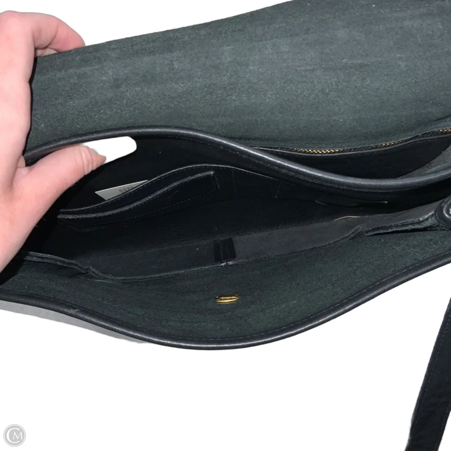 Laptop Bag Designer By Coach, Size: Large