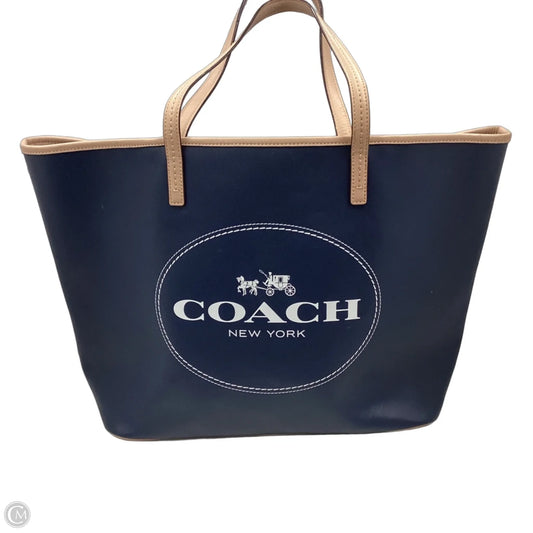 Tote Designer By Coach, Size: Large