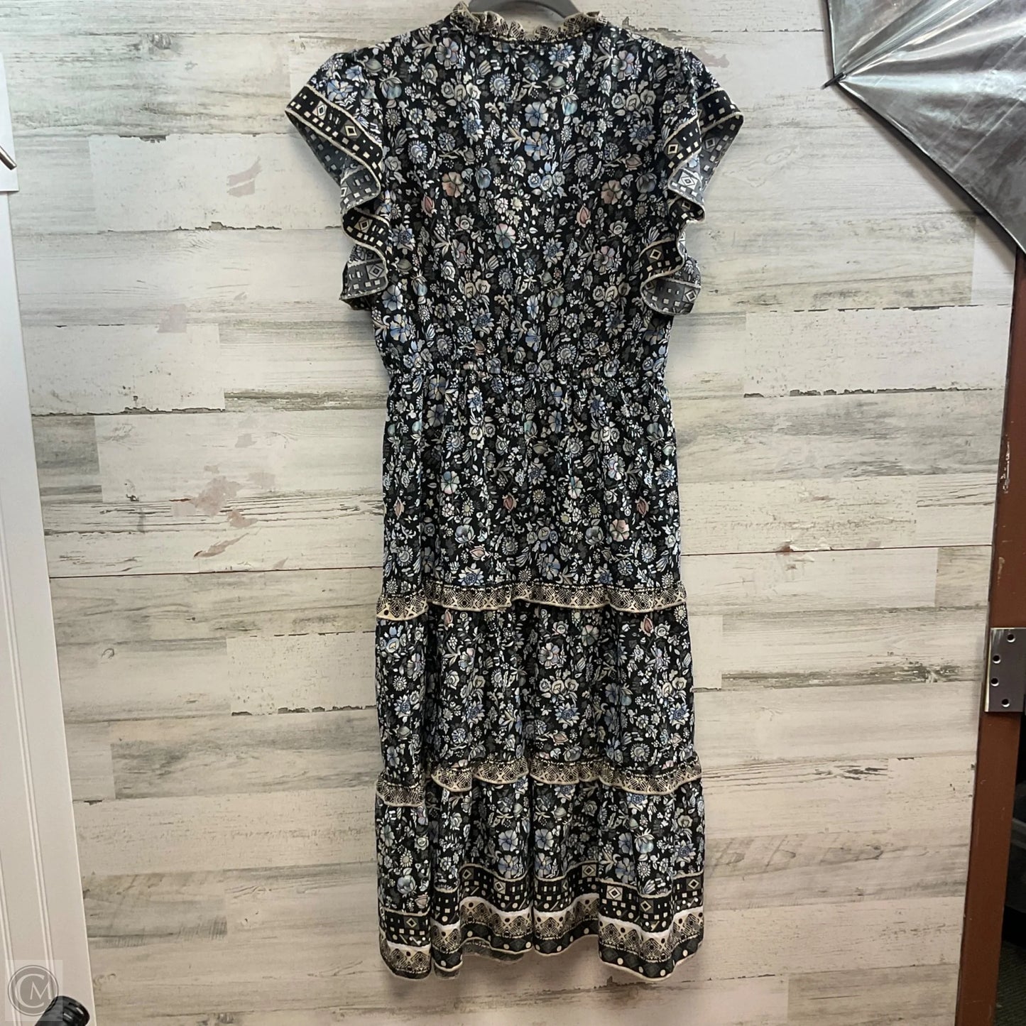 Dress Casual Midi By ANNA KACI In Black, Size: M