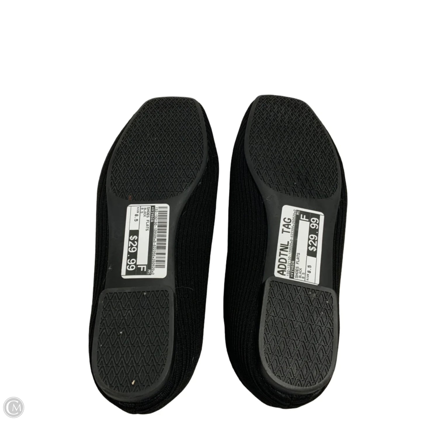 Shoes Flats By Vivaia In Black, Size: 8.5
