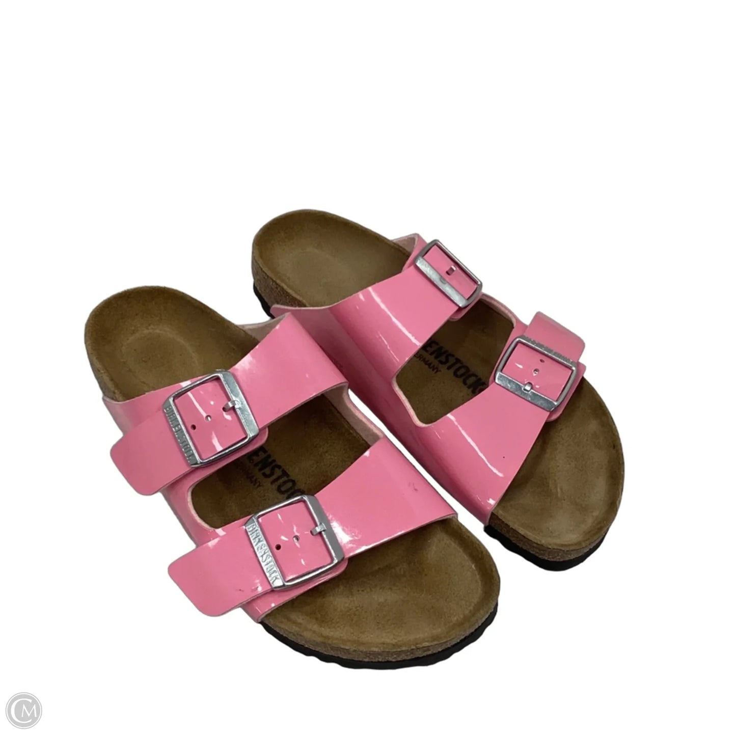 Sandals Flats By Birkenstock In Pink, Size: 7