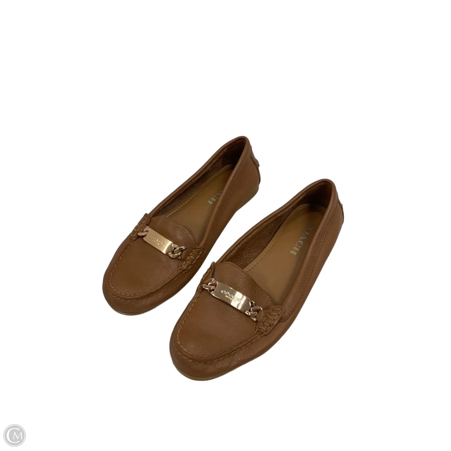 Shoes Designer By Coach In Brown, Size: 7.5