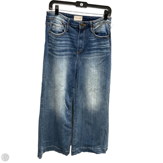 Jeans Wide Leg By Driftwood In Blue Denim, Size: 6