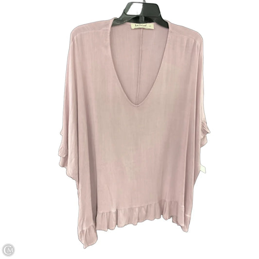 Blouse Short Sleeve By Three Bird Nest In Purple, Size: Xl