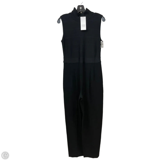 Jumpsuit Luxury Designer By Herve Leger In Black, Size: L