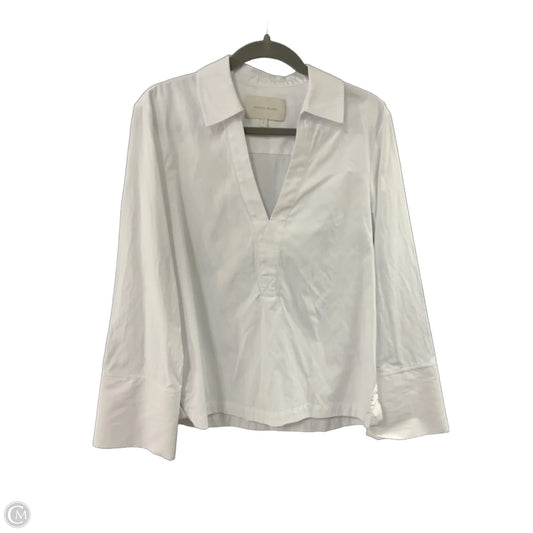 Blouse Long Sleeve By Brochu Walker In White, Size: L