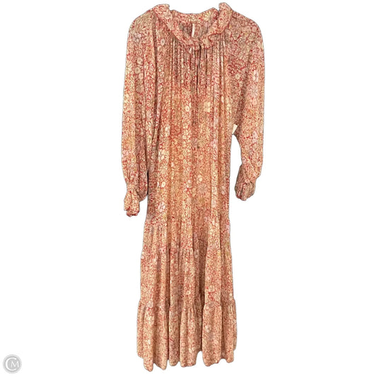 Dress Casual Maxi By Free People In Red, Size: M