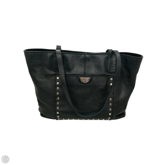 Handbag Leather By Brighton, Size: Medium