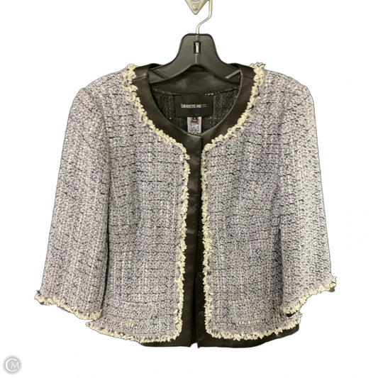 Jacket Designer By Lafayette 148 In Purple, Size: S