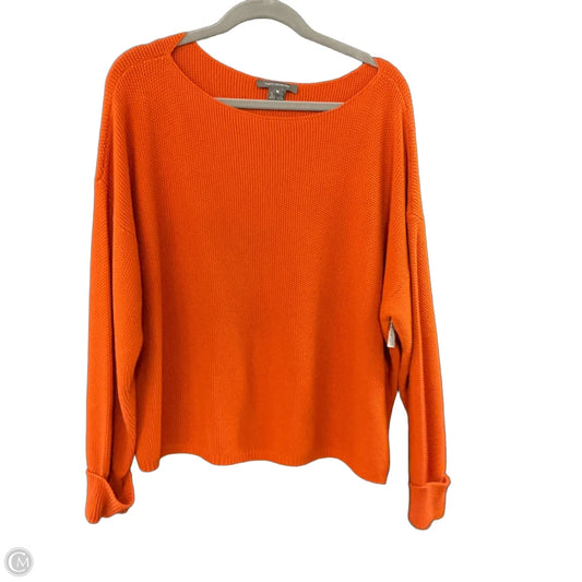 Sweater By French Connection In Orange, Size: M